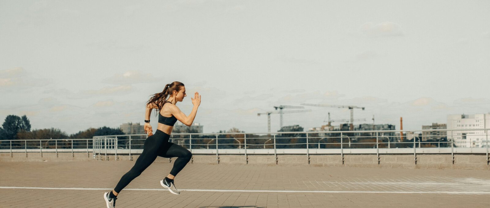 Woman running