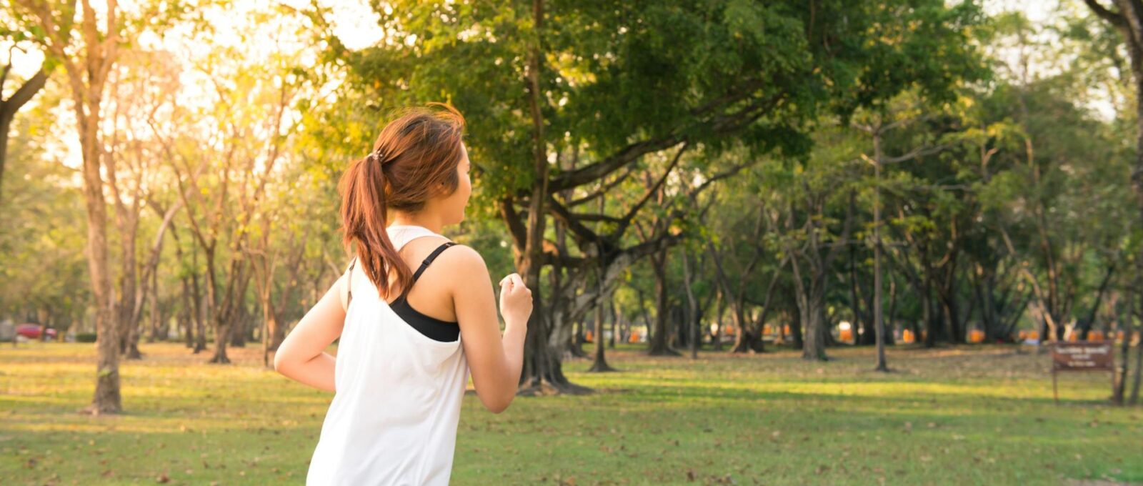 Woman running